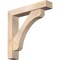 Ekena Millwork Legacy Block Smooth Bracket w/ Offset Brace, Douglas Fir, 5 1/2"W x 28"D x 28"H BKT0604X28X28LEC05SDF - alternate 1